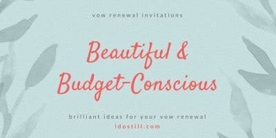 ideas tips for your vow renewal invitations stationery