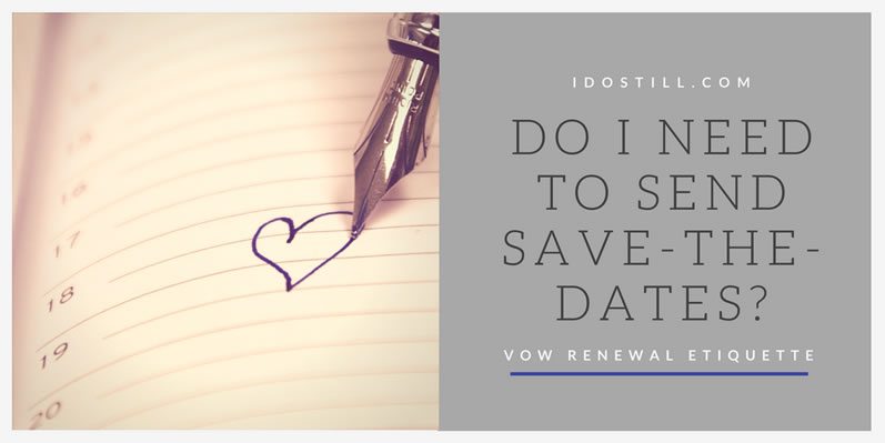 When to send out save the dates