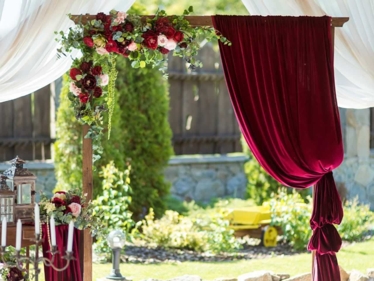 perfect outdoor location vow renewal ceremony