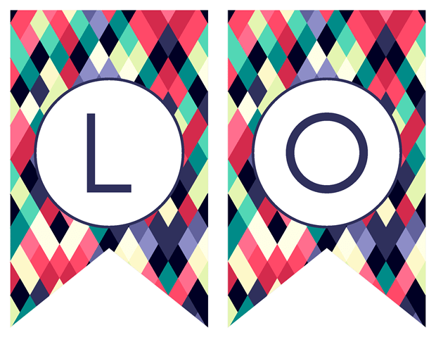 Banners - Contemporary Colorful Geometeric